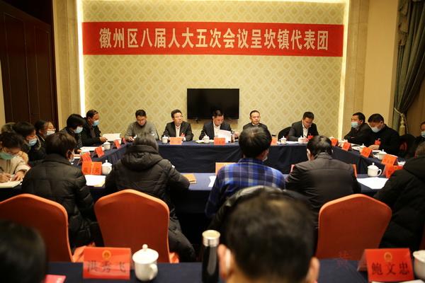 汪长剑参加代表团讨论_黄山市徽州区人民政府